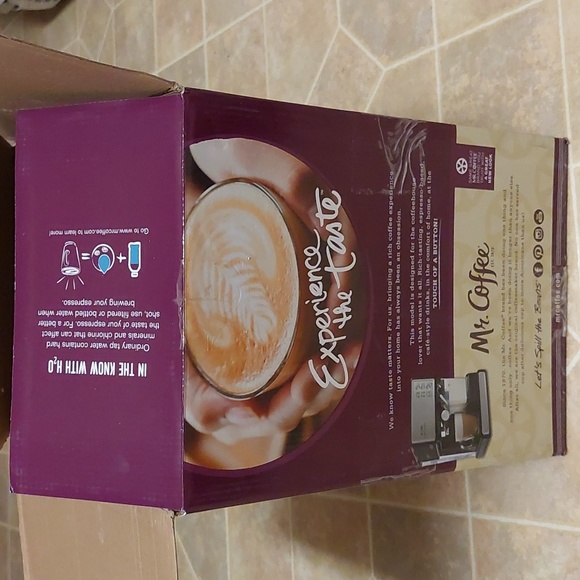 Mr Coffee Expresso and Cappuccino Machine Programmable Coffee Maker, EXCELLENT - Picture 9 of 10